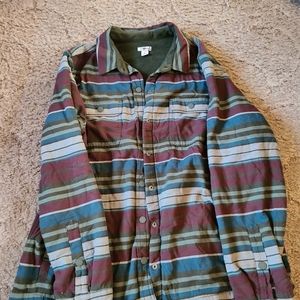 Ll bean fleece lined button down